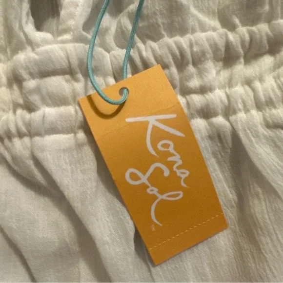 NWT Kona Sol White Maxi Dress - Picture 6 of 9